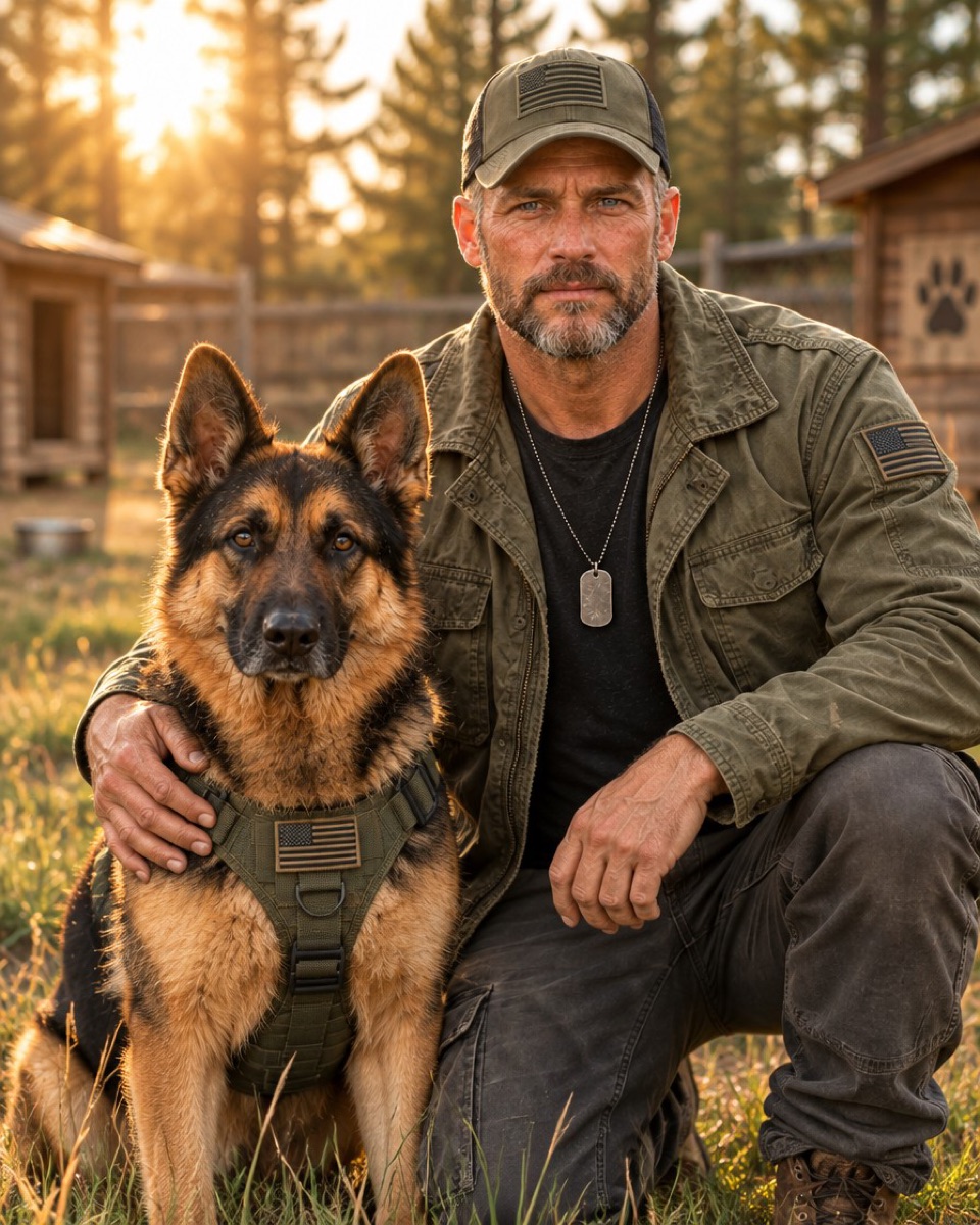 Wade Richter and Ranger at Second Watch K9 Rescue
